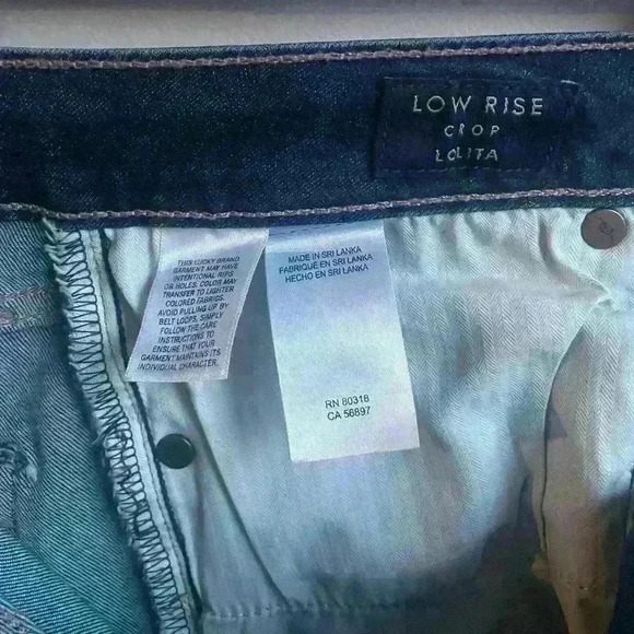 Lucky Brand  Low Rise Lolita Skinny Jeans size 4 - Picture 9 of 9
